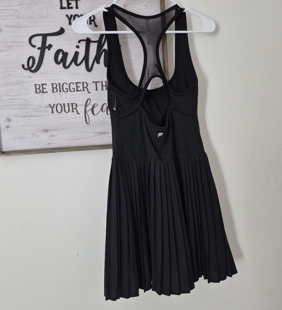 Fabletics Black Mesh Sports Top